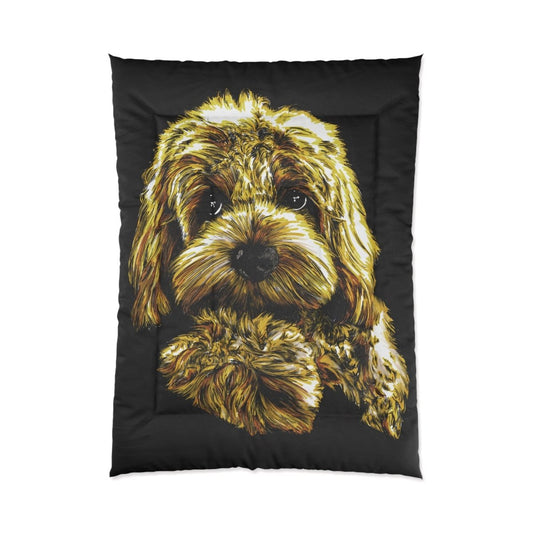 Custom Dog Comforter - Cozy Bedding for Pet Lovers - Curran Artworks
