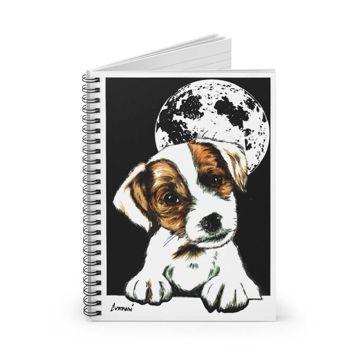 Beagle Puppy Spiral Notebook - Ruled Lines for Pet Lovers