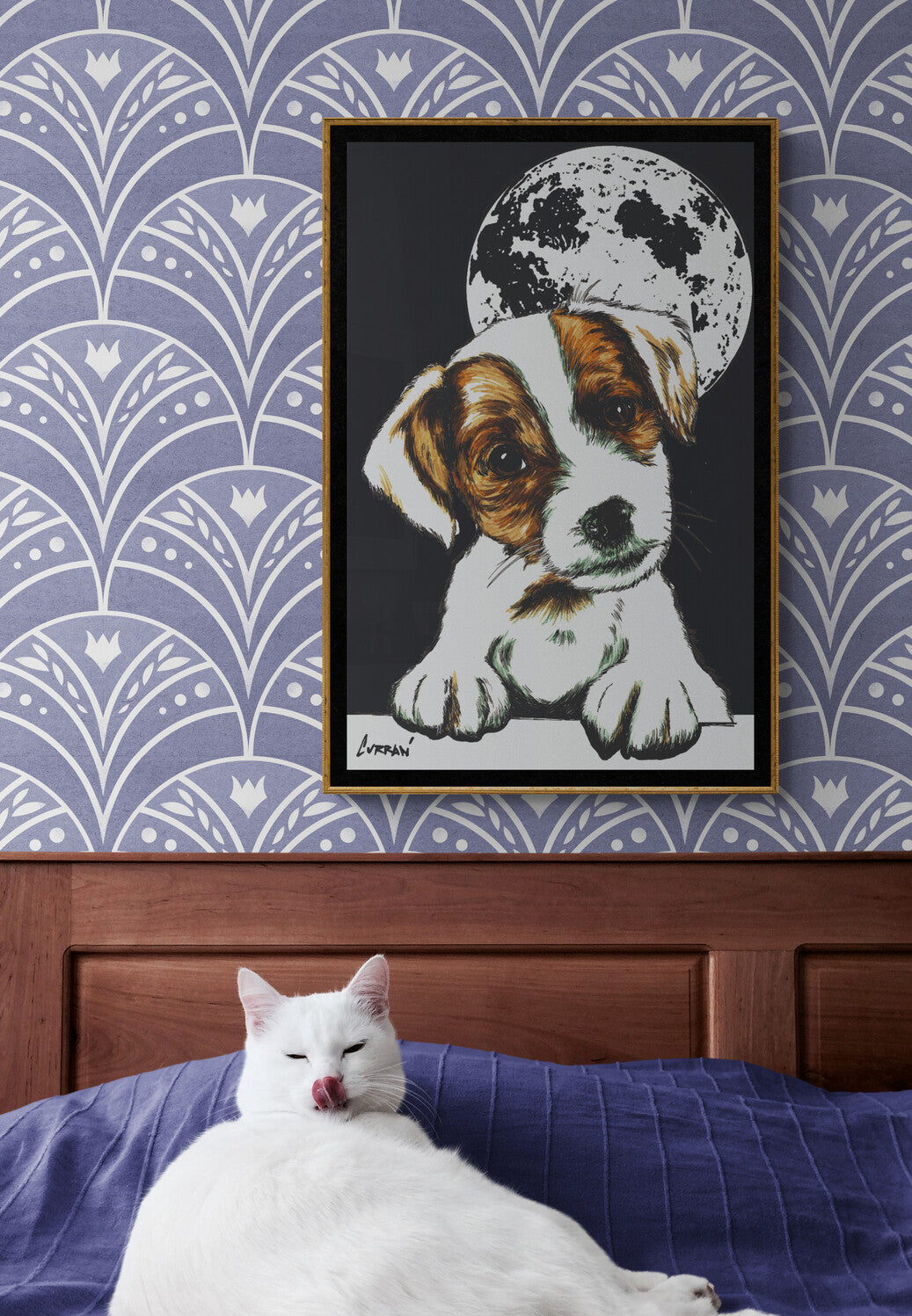 Original Hand-Drawn Beagle Wall Art