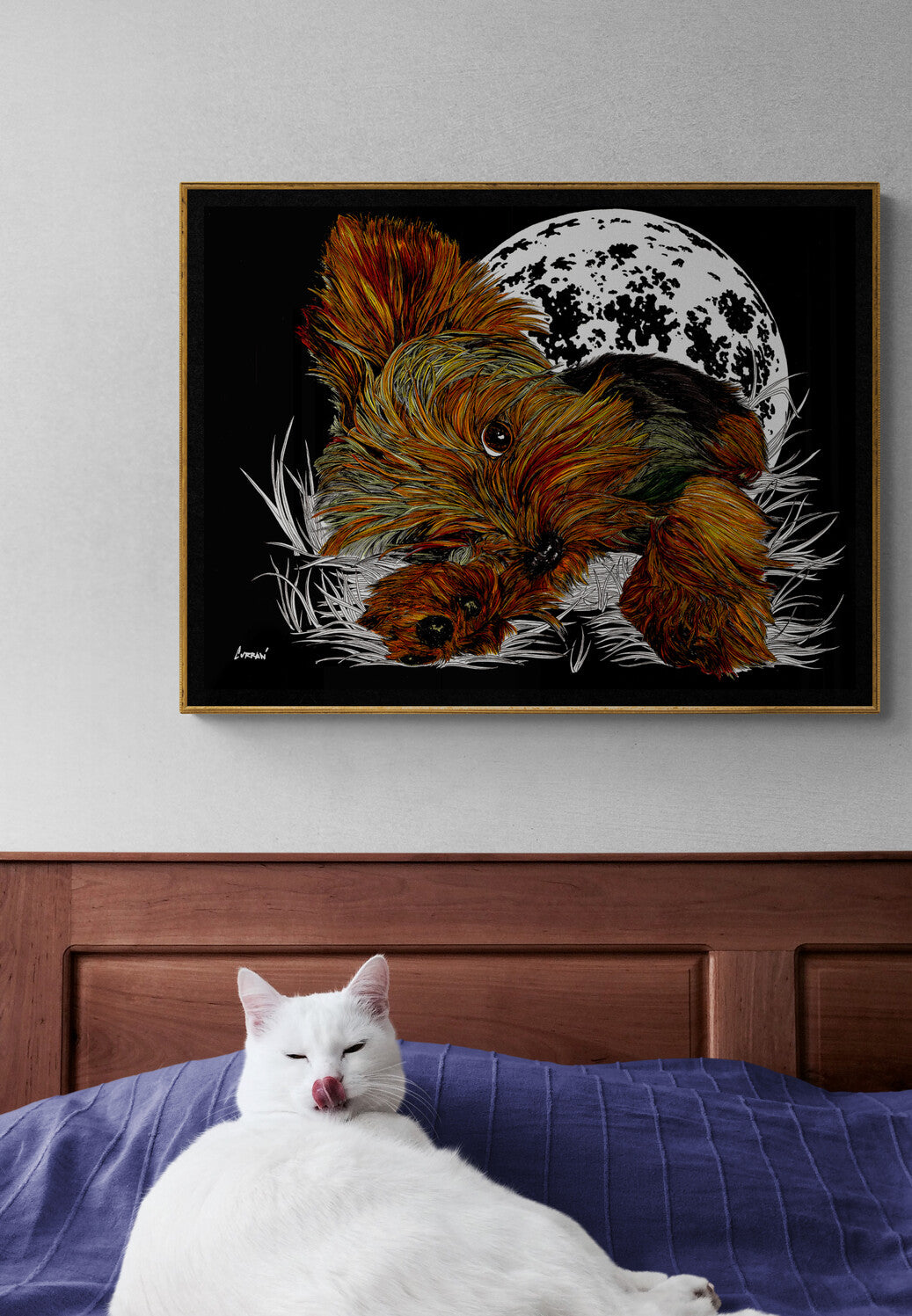 Yorkie Terrier 1 Wall Art Poster