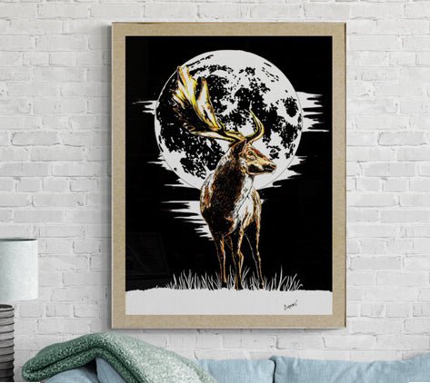 Deer Digital Download - Curran Artworks