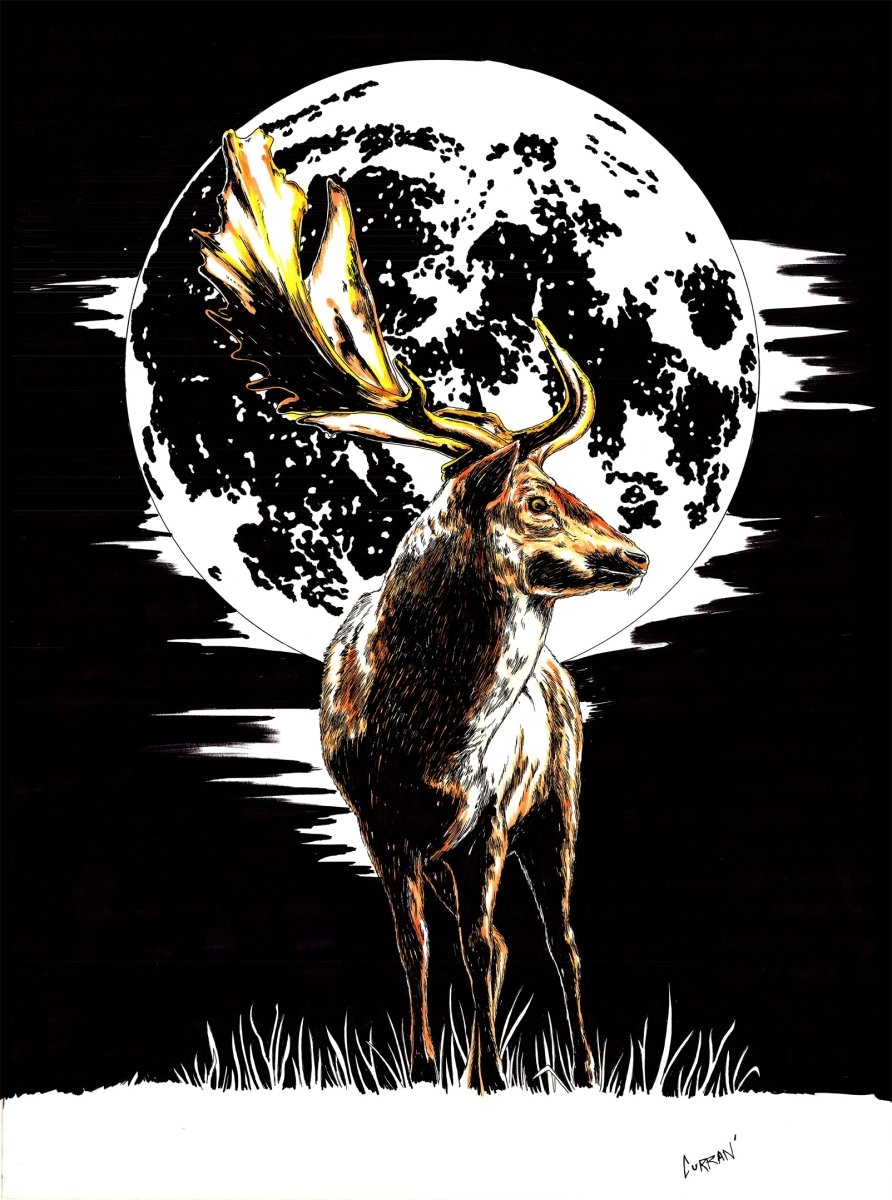 Deer Digital Download - Curran Artworks