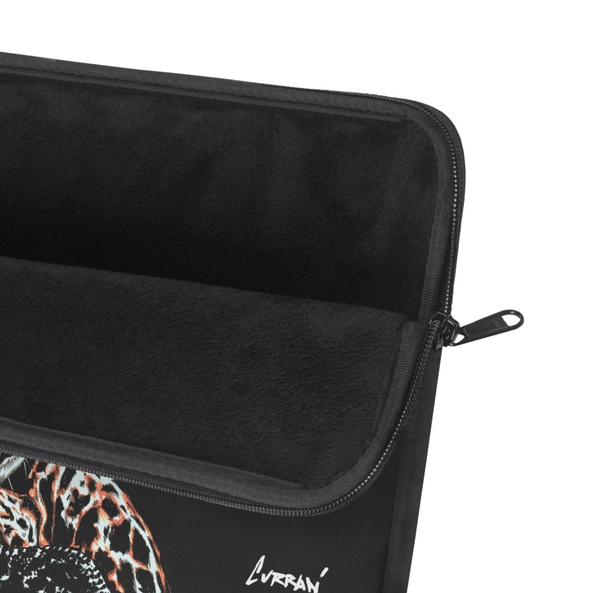 Elegant Jaguar Laptop Sleeve - Moonlit Design, Perfect for Animal Lovers - Curran Artworks