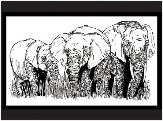 Elephant Family 1 Digital Download - Curran Artworks