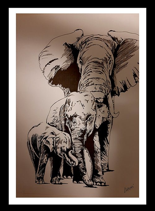 Elephant Family 2 Digital Download - Curran Artworks
