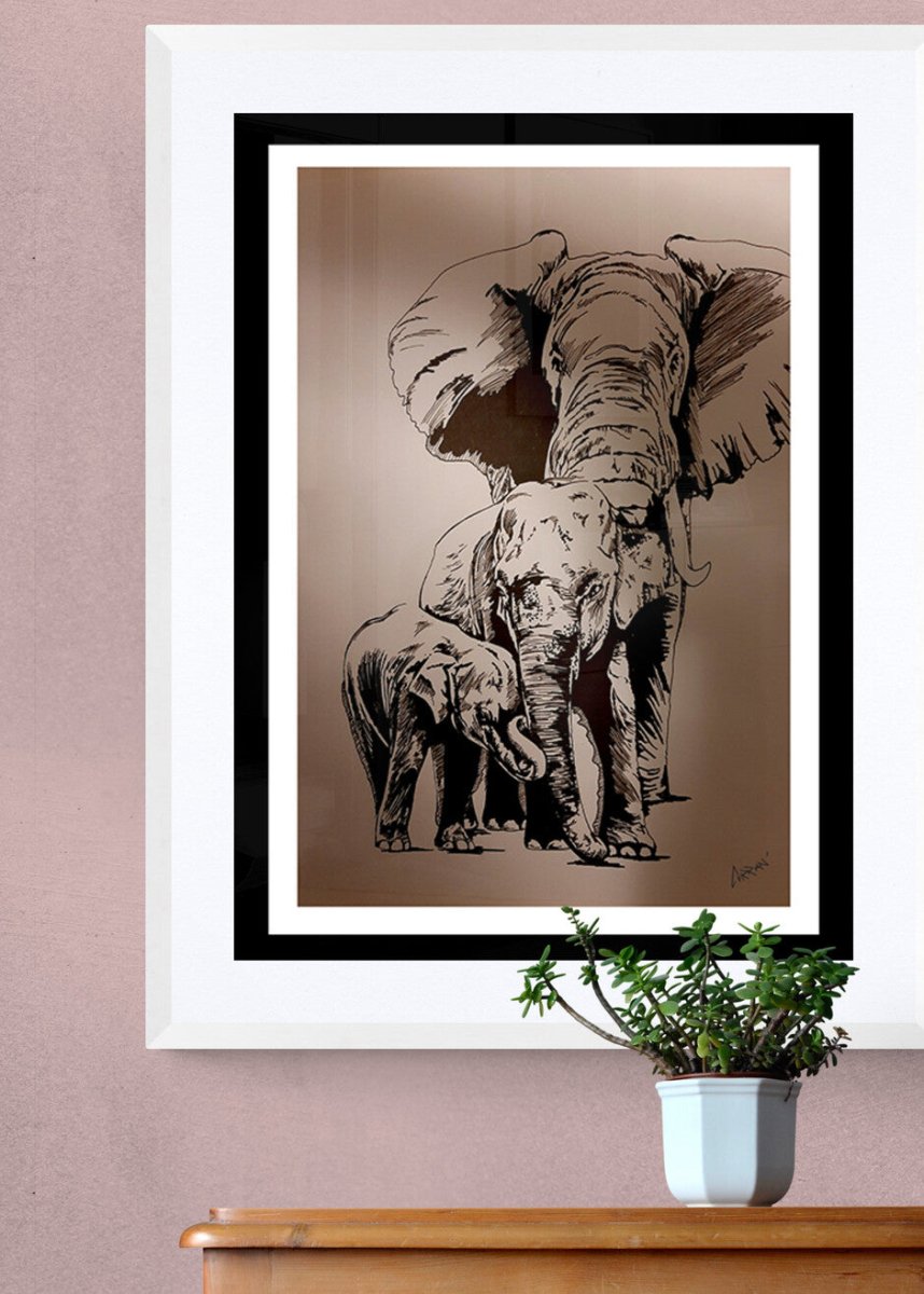 Elephant Family 2 Digital Download - Curran Artworks