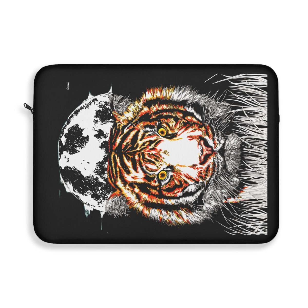 Fierce Tiger Laptop Sleeve | Stylish & Protective Tech Accessories - Curran Artworks