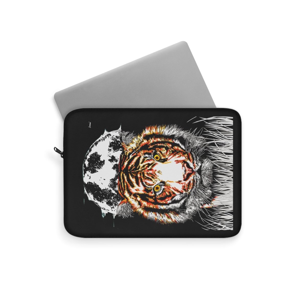 Fierce Tiger Laptop Sleeve | Stylish & Protective Tech Accessories - Curran Artworks