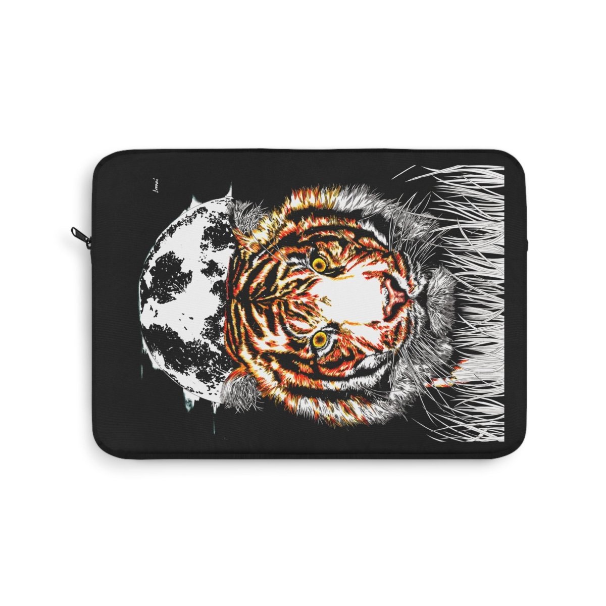 Fierce Tiger Laptop Sleeve | Stylish & Protective Tech Accessories - Curran Artworks