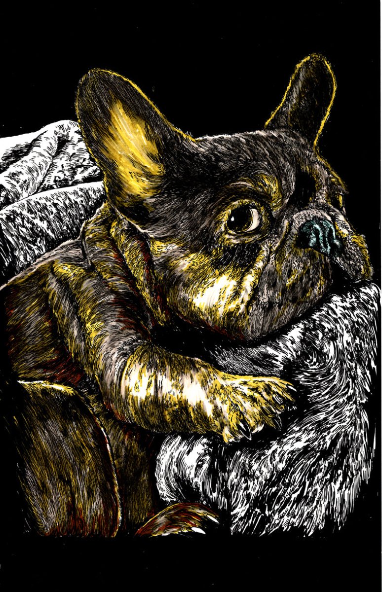 French Bulldog 2 Digital Download - Curran Artworks