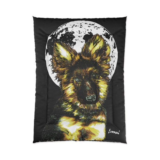 German Sheppard - Inspired Comforter | Cozy, Artistic Bedding for Dog Lovers - Curran Artworks