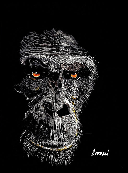 Gorilla Face 2 Digital Download - Curran Artworks
