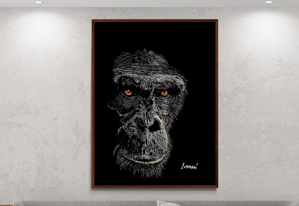 Gorilla Face 2 Digital Download - Curran Artworks