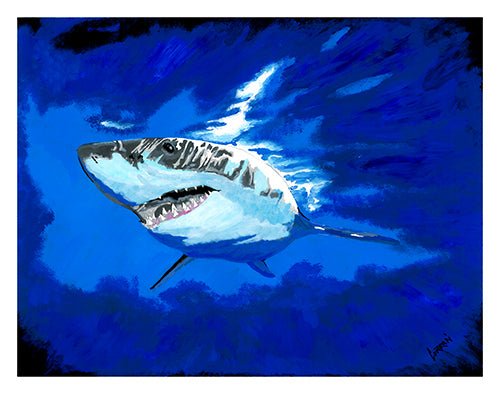 Great White Shark Digital Download - Curran Artworks