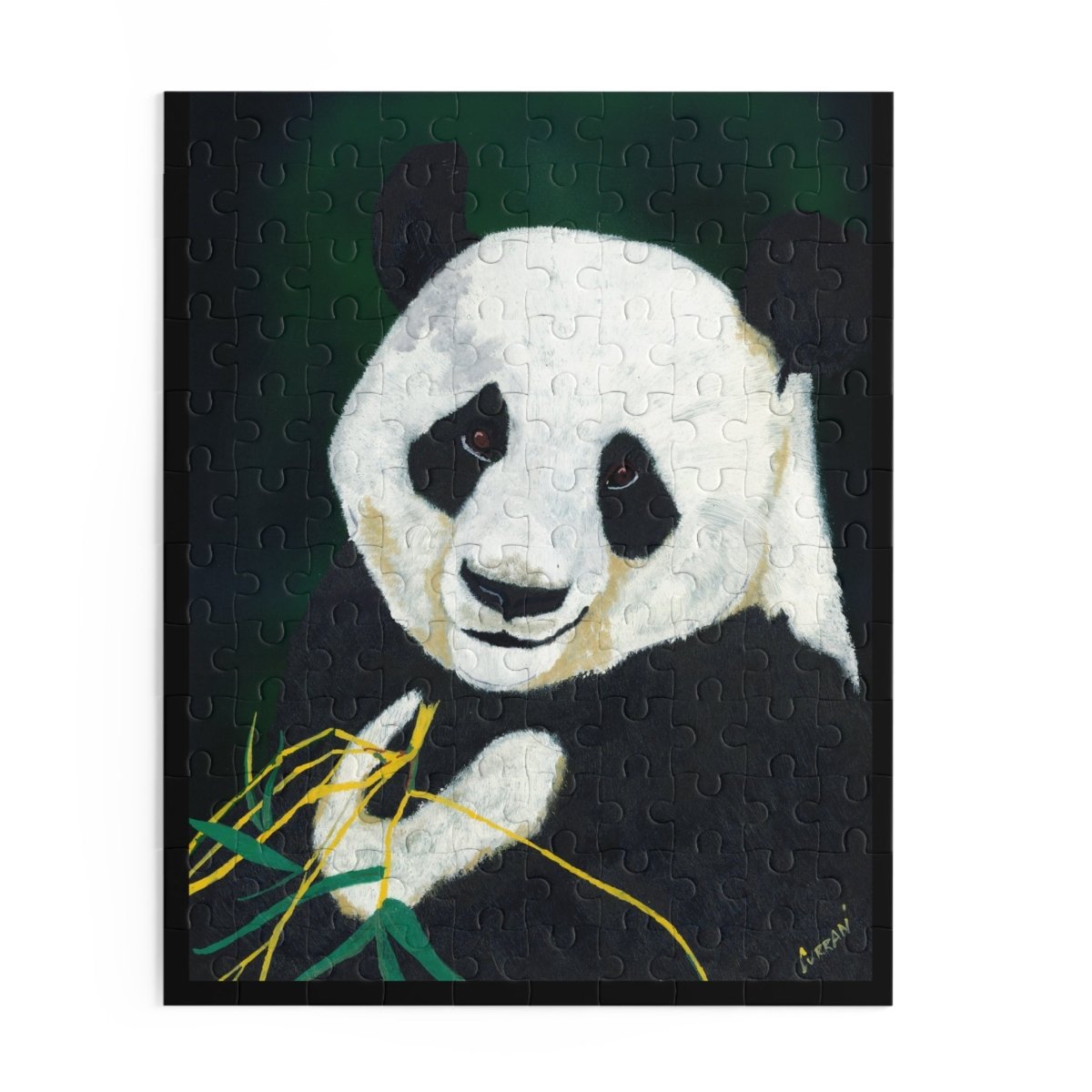 Hand Painted Panda Design - 120 & 500 - Piece Options - Curran Artworks