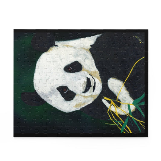 Hand Painted Panda Design - 120 & 500 - Piece Options - Curran Artworks