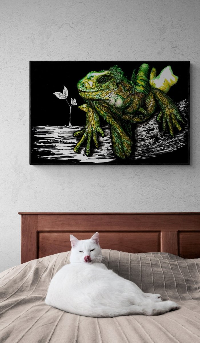 Iguana Digital Download - Curran Artworks