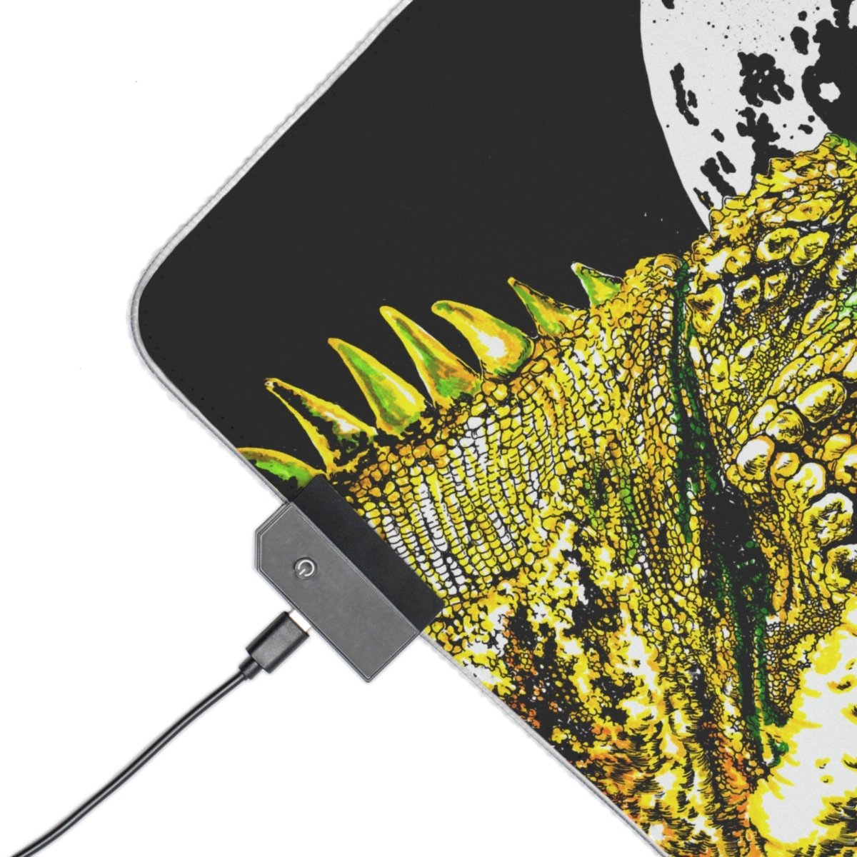 Iguana LED Gaming Mouse Pad - Enhance Your Setup with Unique Design - Curran Artworks