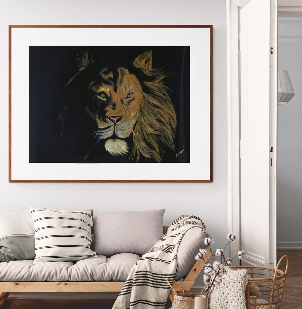 Lion Digital Download - Curran Artworks