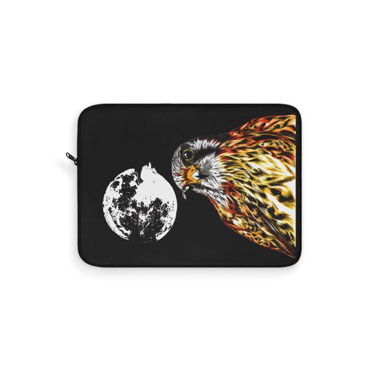 Majestic Falcon Laptop Sleeve - Artistic Design for Nature Lovers - Curran Artworks