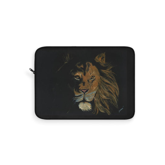 Majestic Lion Laptop Sleeve | Stylish Protection for Your Device - Curran Artworks
