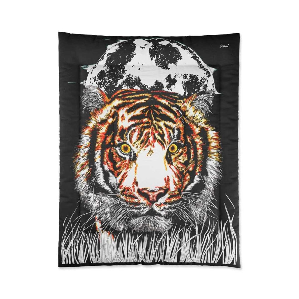 Majestic Tiger Comforter – Fierce Animal - Inspired Bedding for Wild Decor Lovers - Curran Artworks