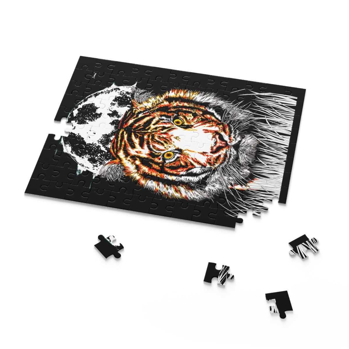 Beautiful Tiger Puzzle - 500-Piece Jigsaw for Animal Lovers