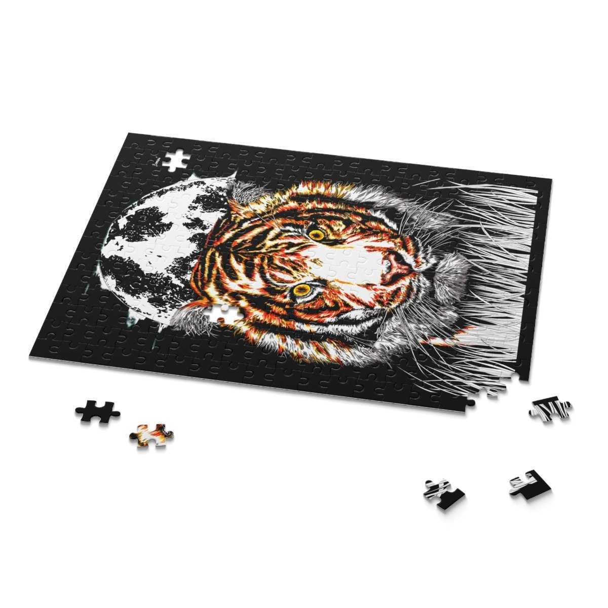 Beautiful Tiger Puzzle - 500-Piece Jigsaw for Animal Lovers