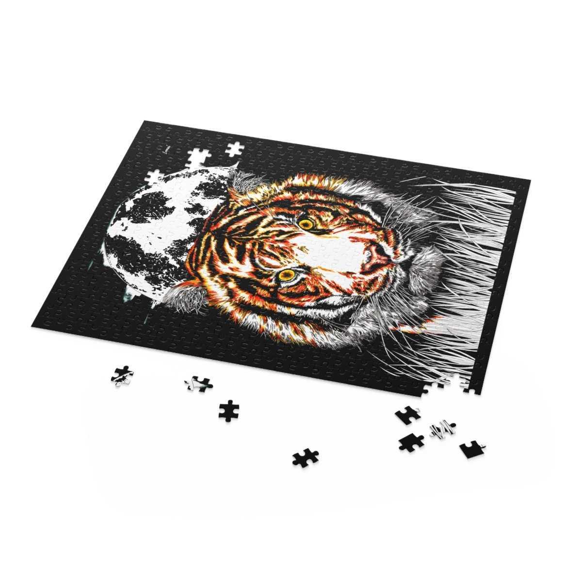 Beautiful Tiger Puzzle - 500-Piece Jigsaw for Animal Lovers