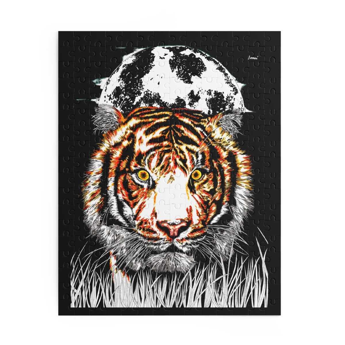 Beautiful Tiger Puzzle - 500-Piece Jigsaw for Animal Lovers