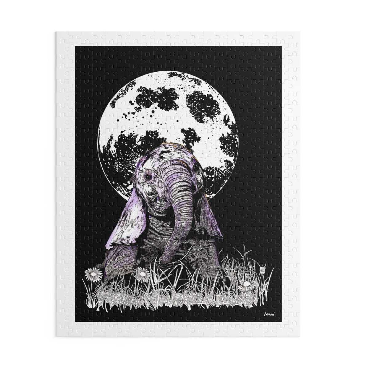 Baby Elephant Puzzle - Enchanting Educational Fun