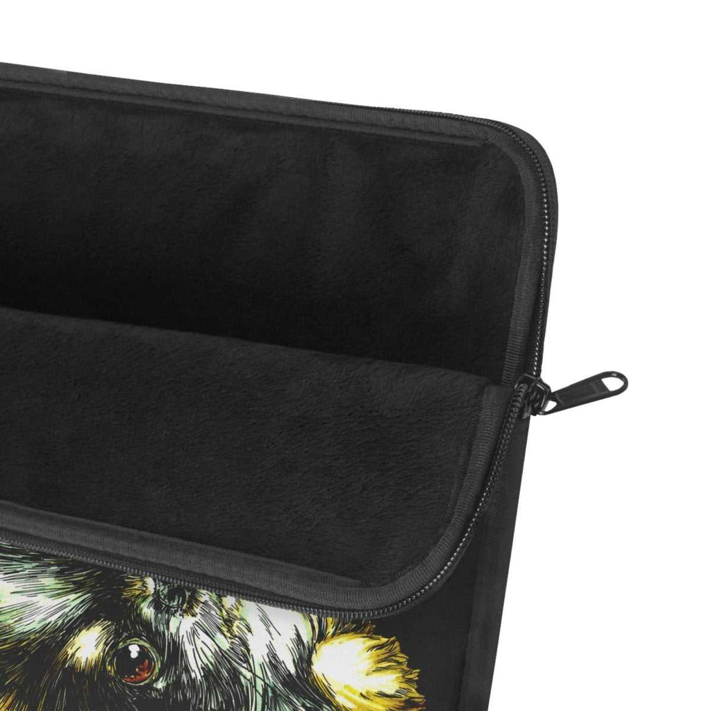 Moonlit Chihuahua Laptop Sleeve - Cute Dog Art for Pet Lovers - Curran Artworks