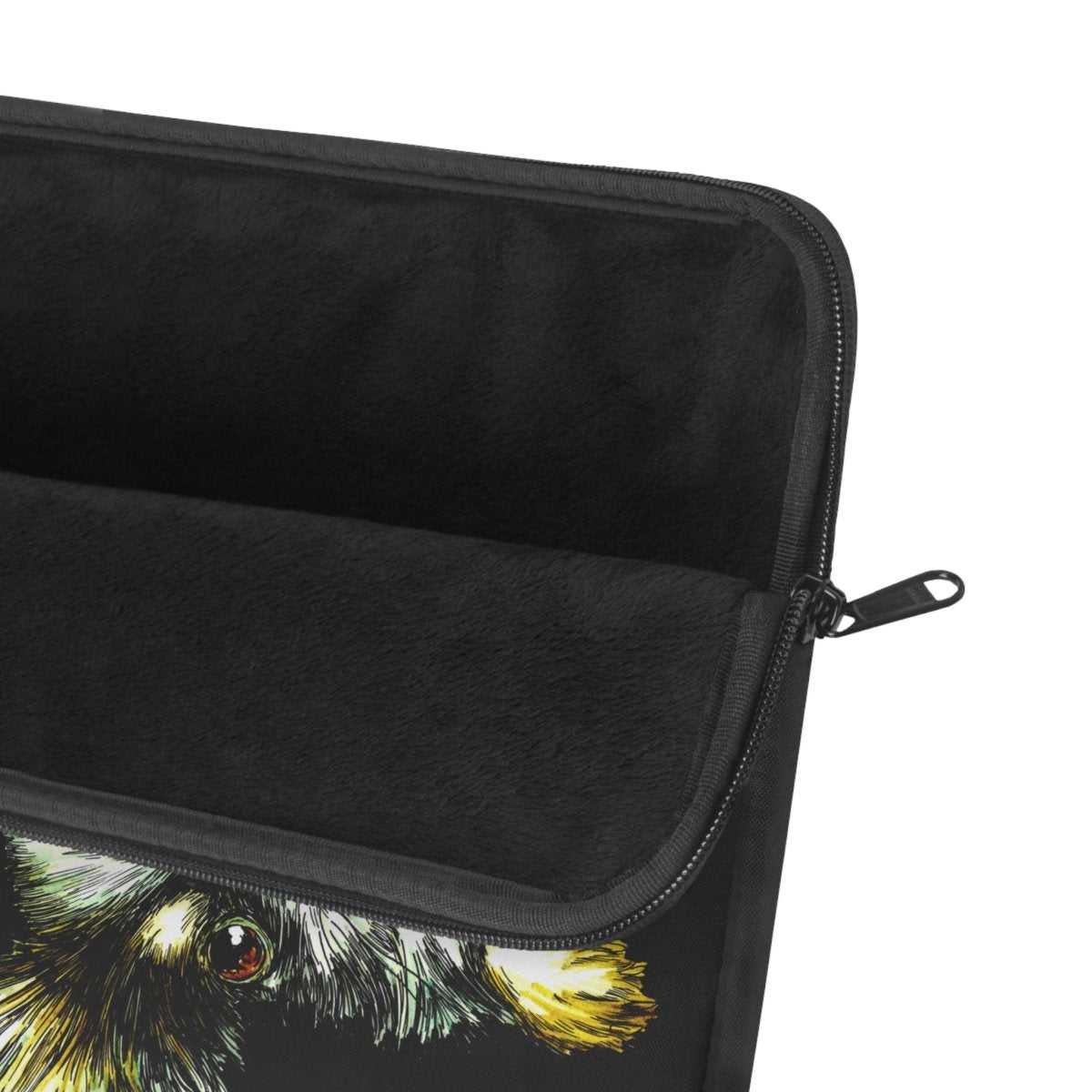 Moonlit Chihuahua Laptop Sleeve - Cute Dog Art for Pet Lovers - Curran Artworks
