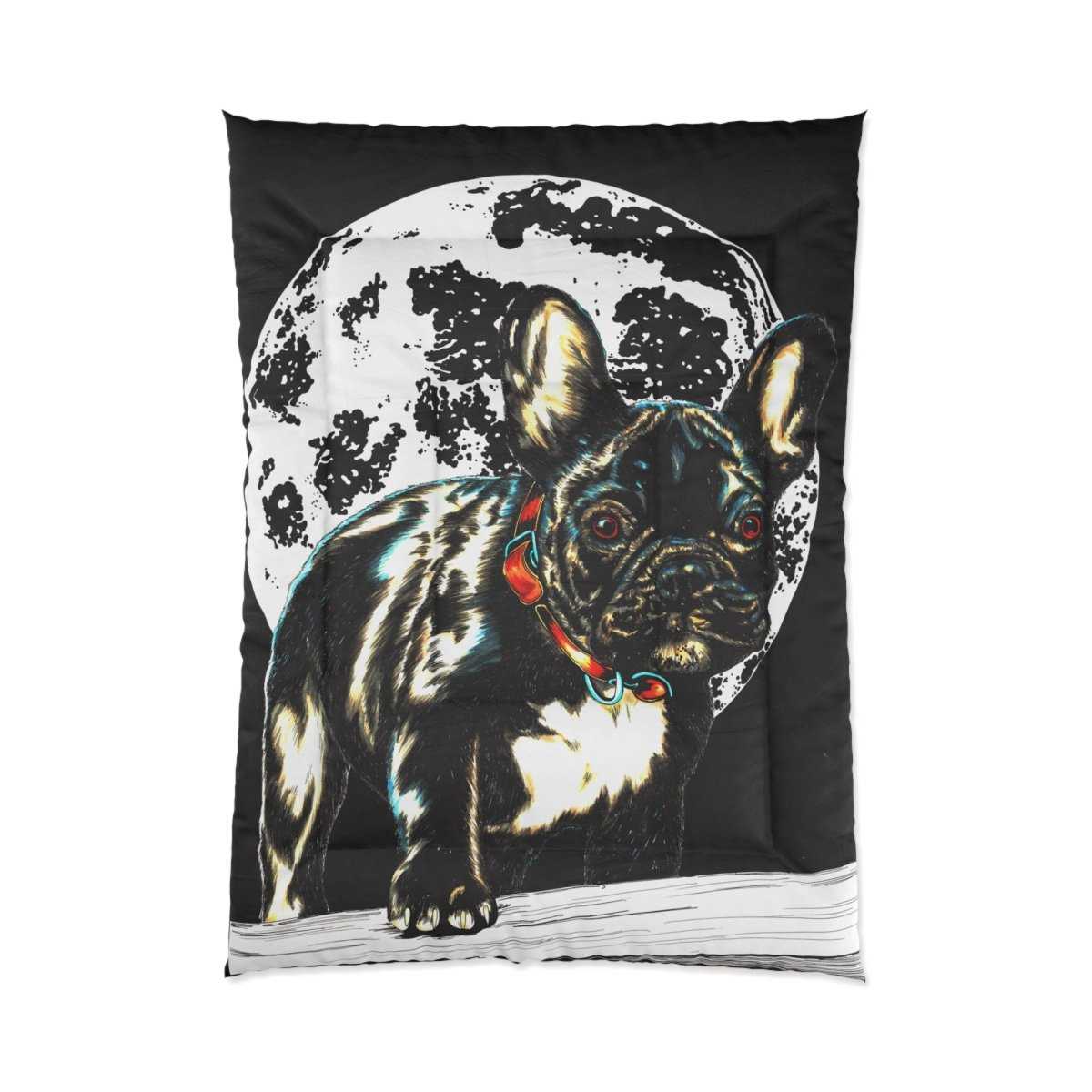 Moonlit French Bulldog Comforter for Dog Lovers