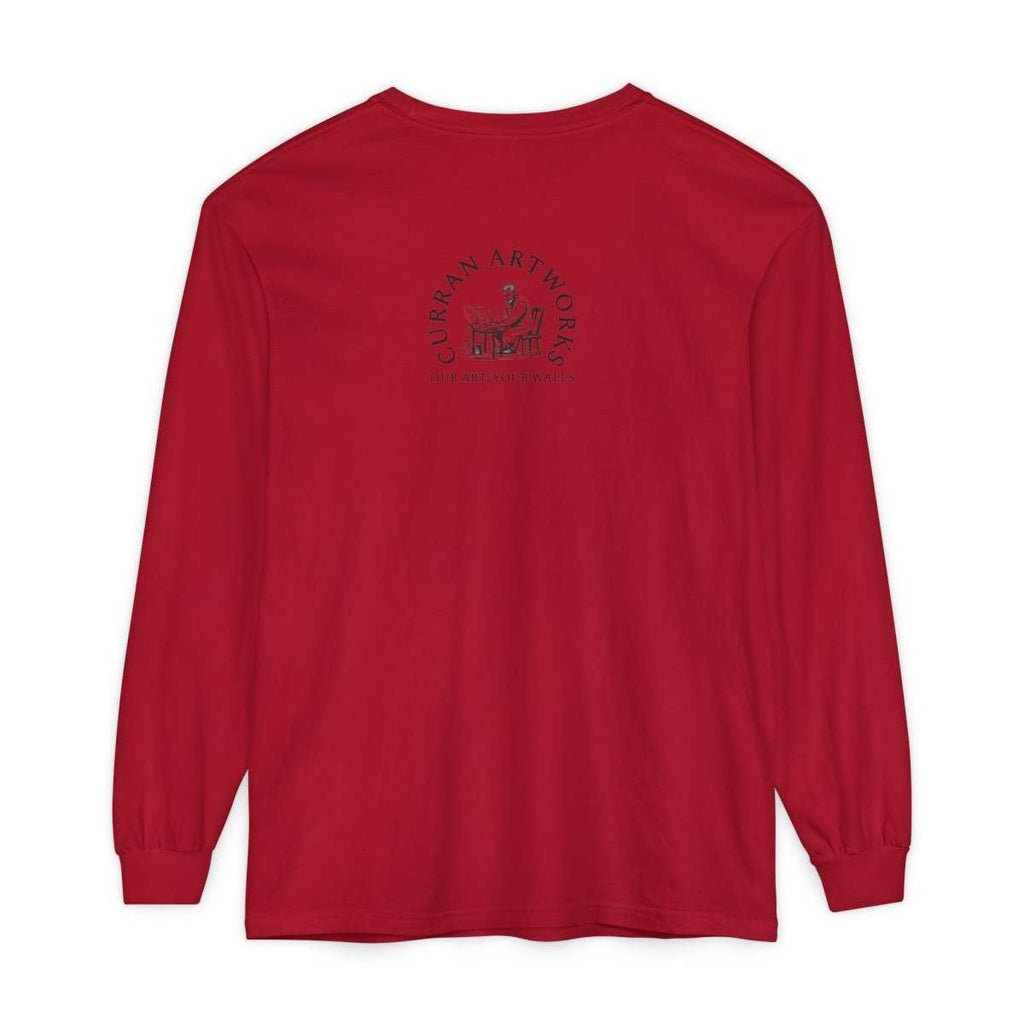 German Shepherd Puppy Long Sleeve Tee, the perfect blend