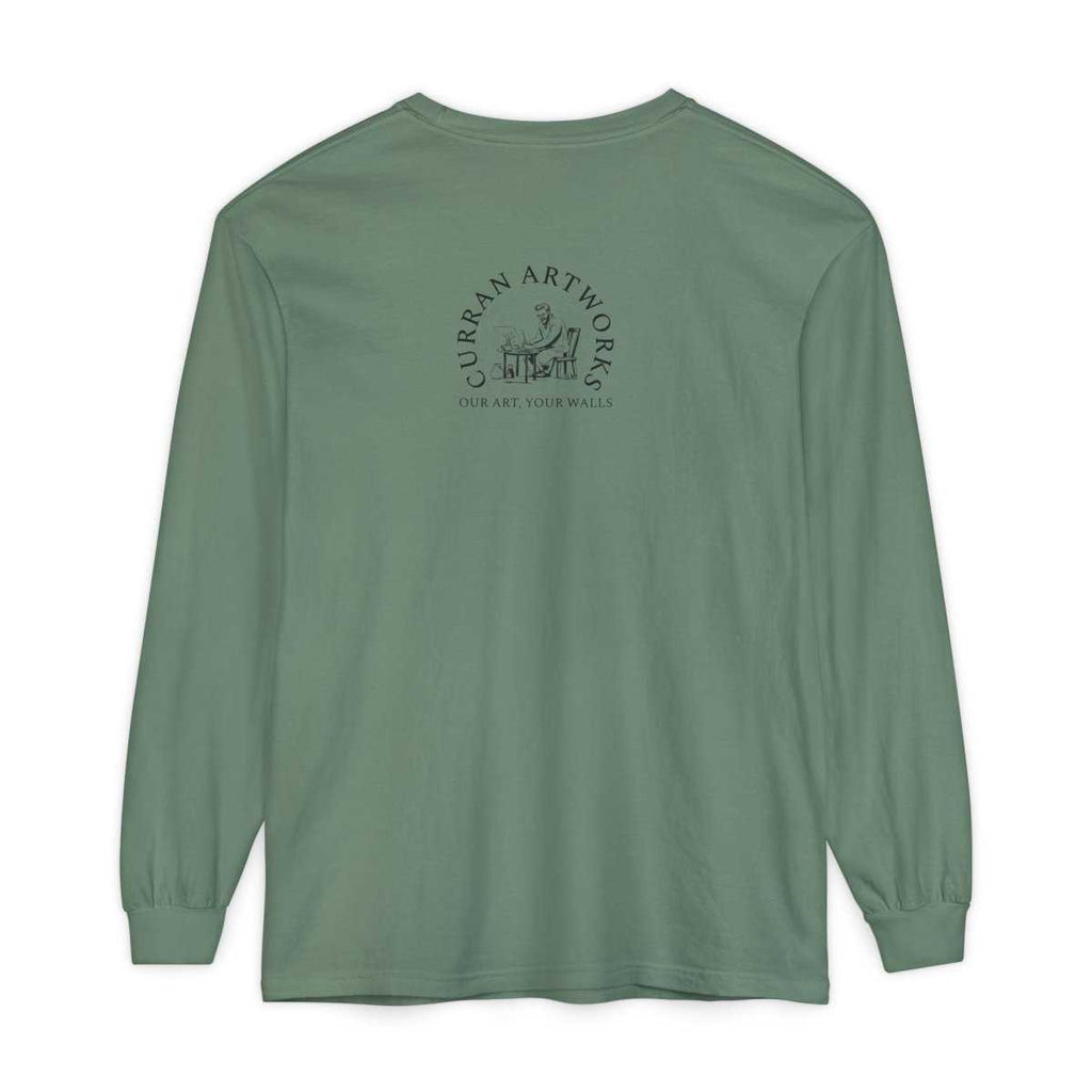 German Shepherd Puppy Long Sleeve Tee, the perfect blend
