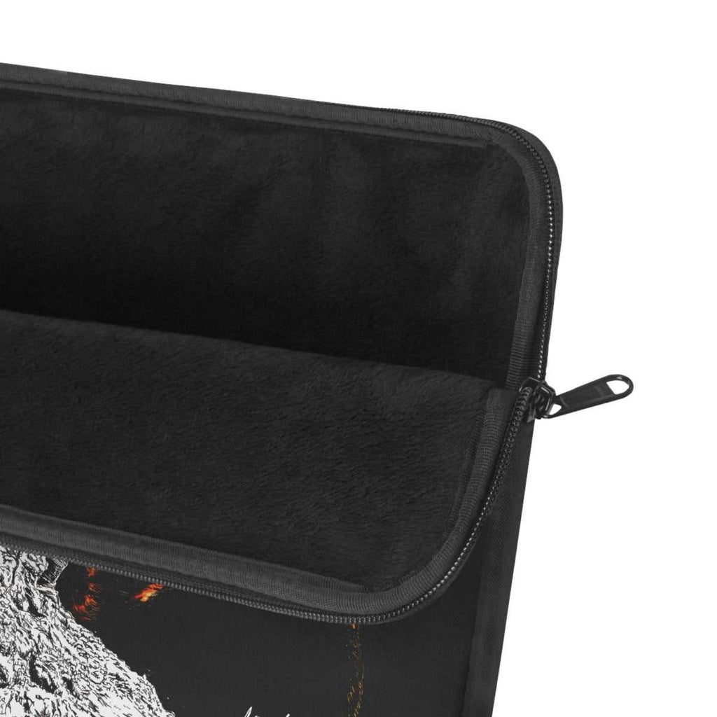 Moonlit Panther Laptop Sleeve - Ideal for Nature Lovers and Adventurers - Curran Artworks