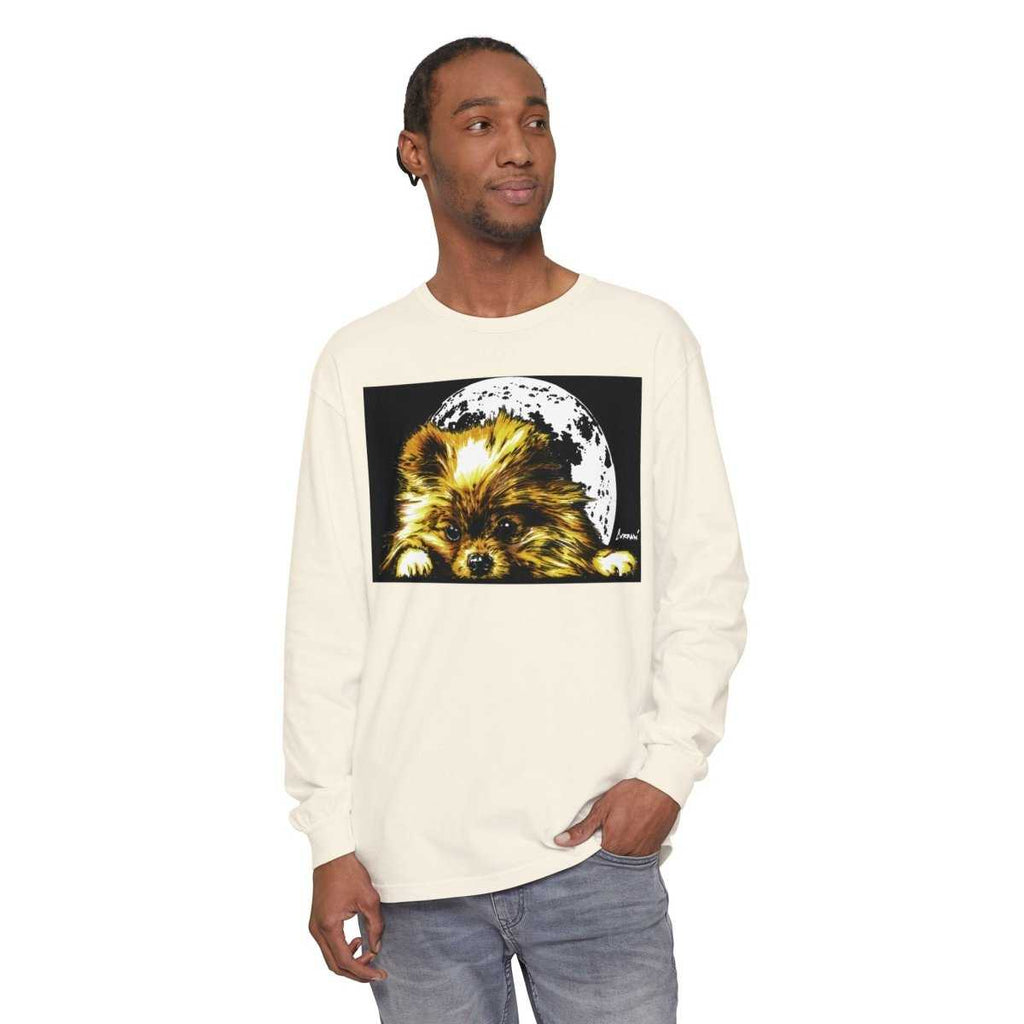 Pomeranian Long Sleeve T-Shirt - Unisex - Cozy Dog Lover Tee