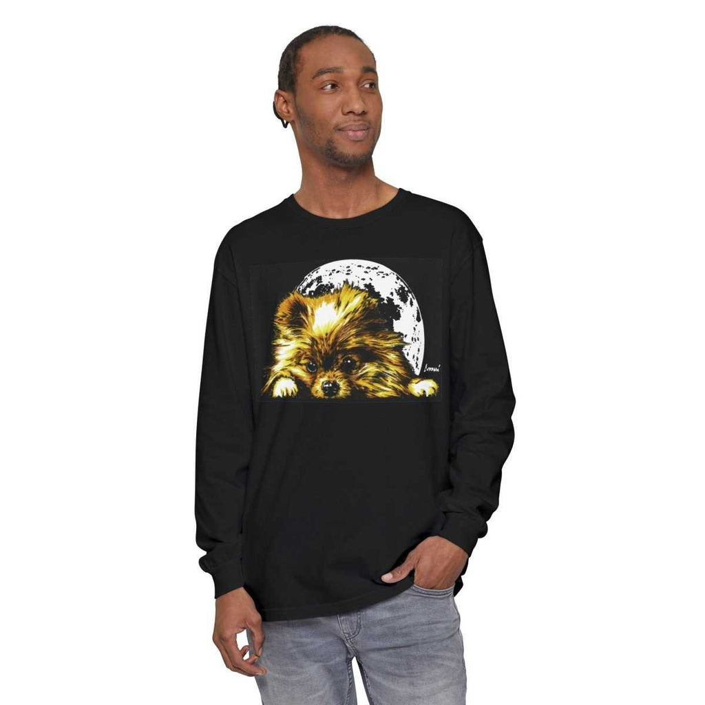 Pomeranian Long Sleeve T-Shirt - Unisex - Cozy Dog Lover Tee