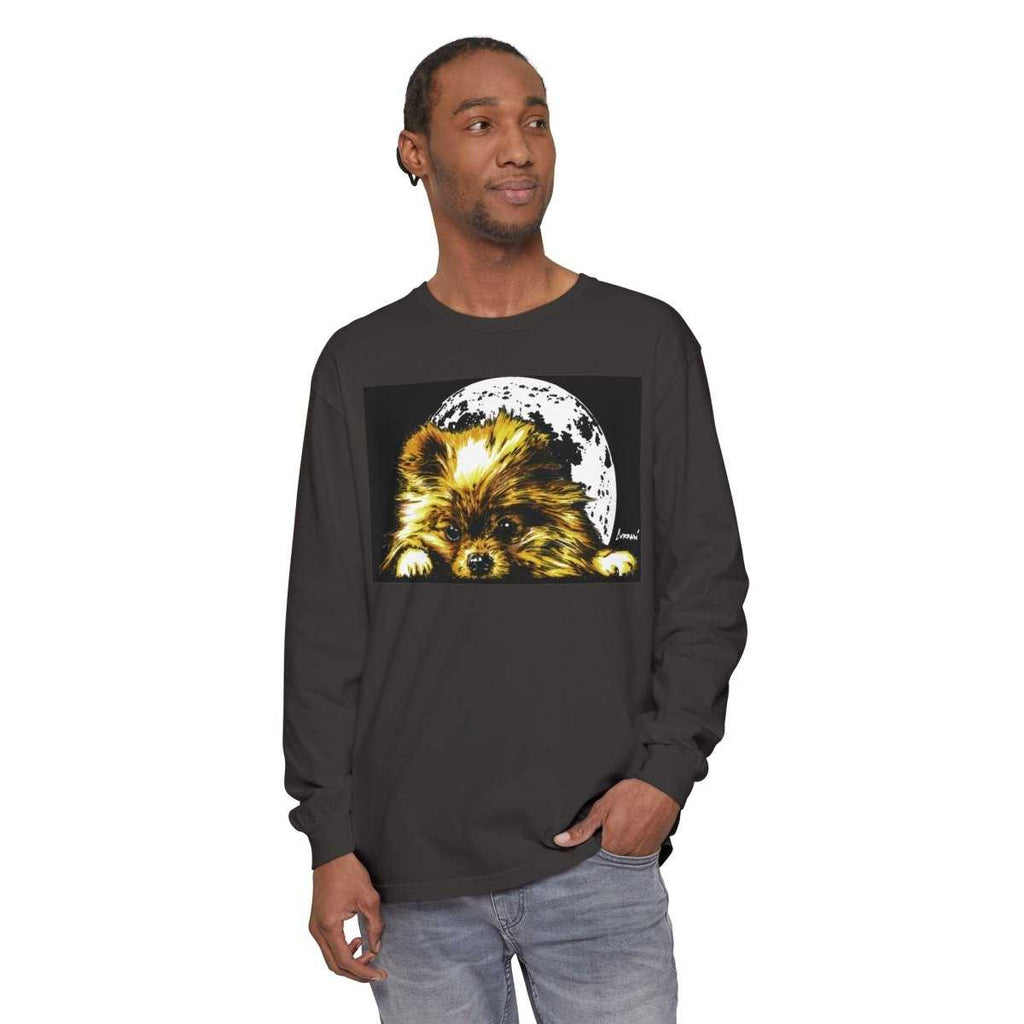 Pomeranian Long Sleeve T-Shirt - Unisex - Cozy Dog Lover Tee
