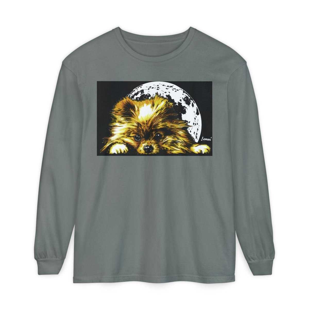 Pomeranian Long Sleeve T-Shirt - Unisex - Cozy Dog Lover Tee