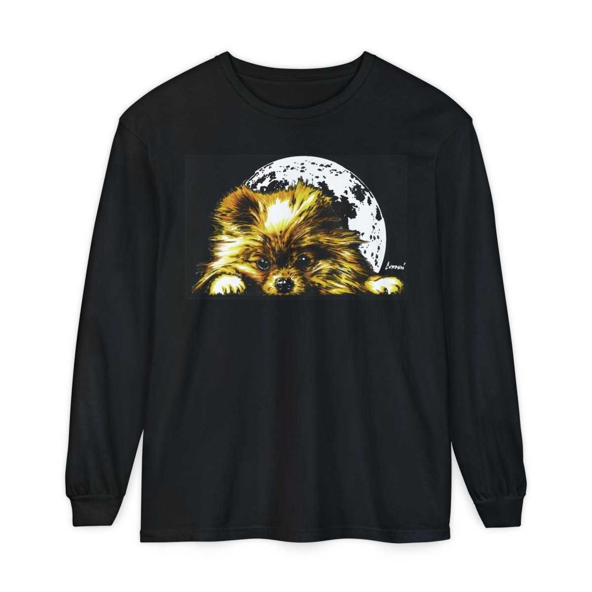 Pomeranian Long Sleeve T-Shirt - Unisex - Cozy Dog Lover Tee