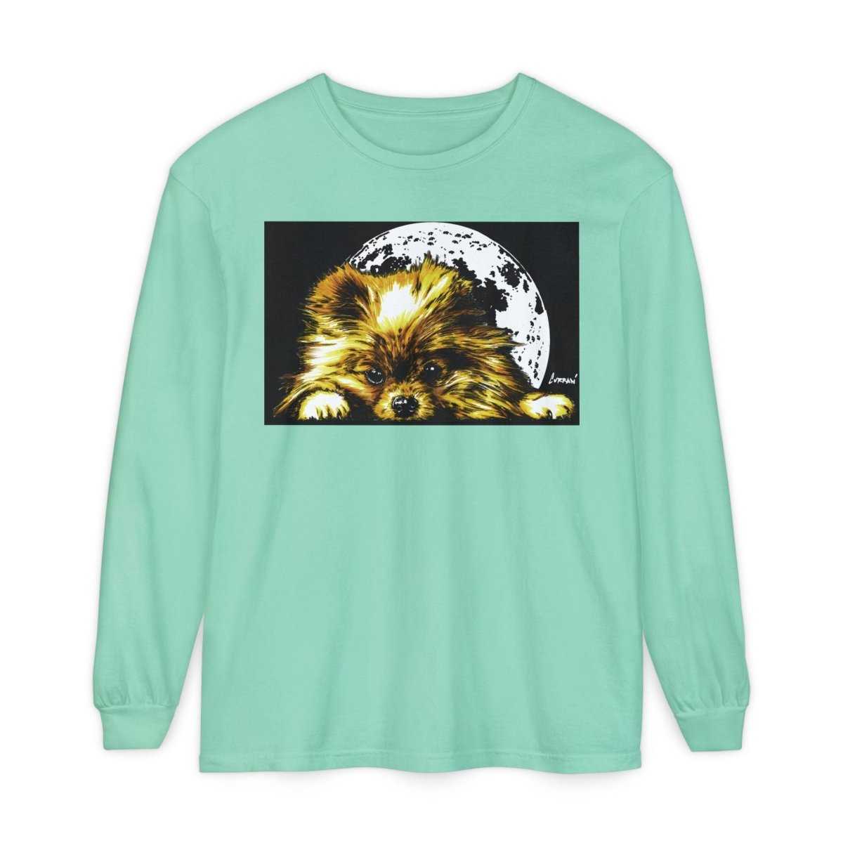 Pomeranian Long Sleeve T-Shirt - Unisex - Cozy Dog Lover Tee