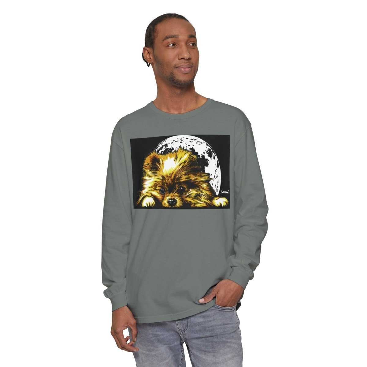 Pomeranian Long Sleeve T-Shirt - Unisex - Cozy Dog Lover Tee