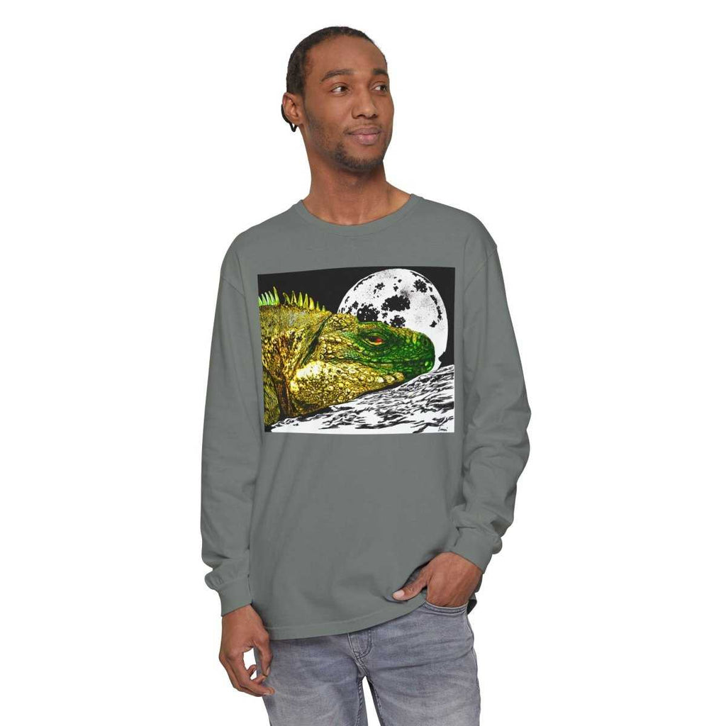 Reptile Long Sleeve T-Shirt - Breathable Unisex Graphic Tee