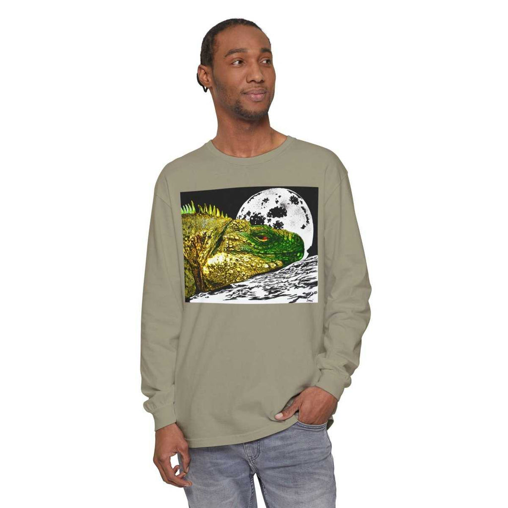 Reptile Long Sleeve T-Shirt - Breathable Unisex Graphic Tee