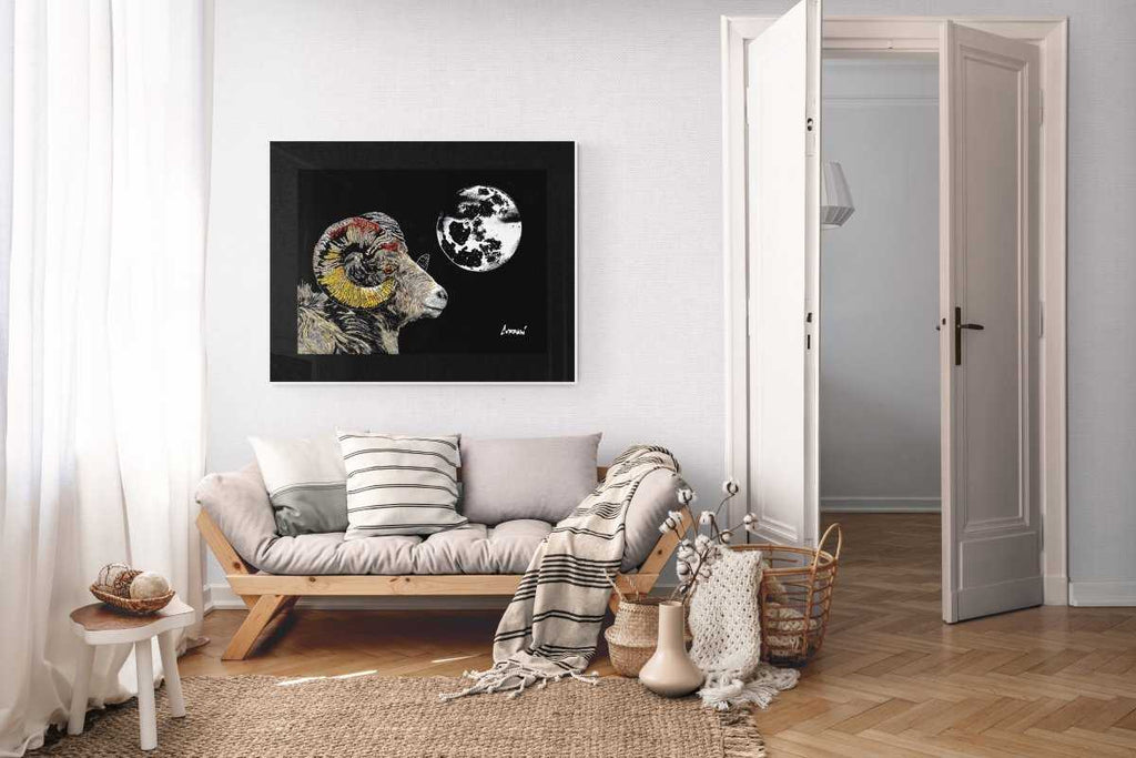 Mountain Ram Digital Download - Curran Artworks