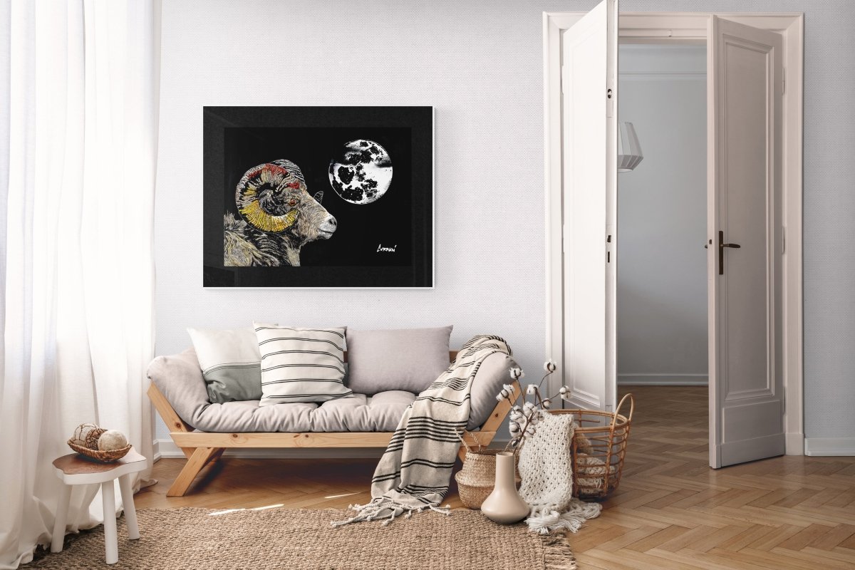 Mountain Ram Digital Download - Curran Artworks