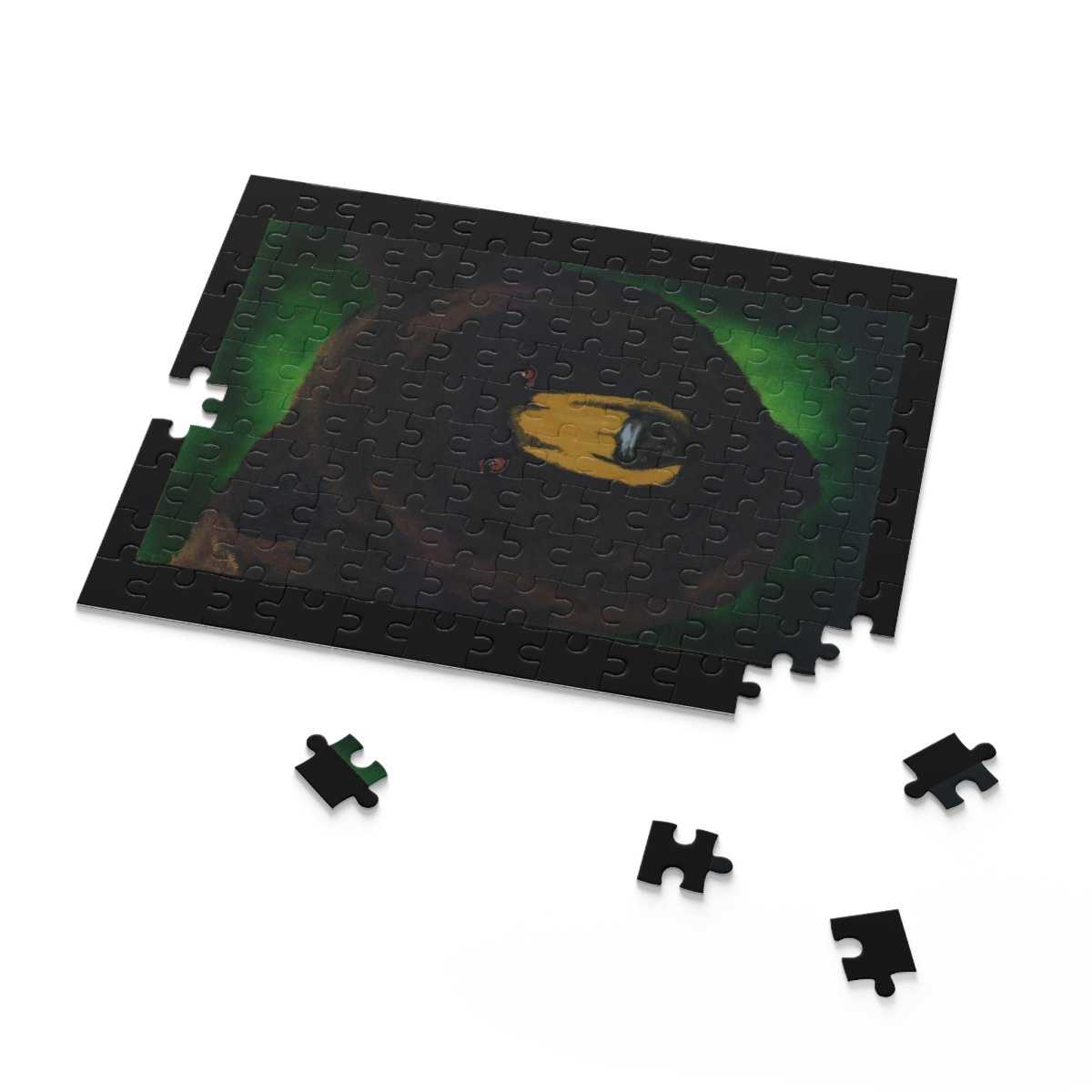 Nature - Inspired Brown Bear Puzzle Outdoor Adventure Gift - Curran Artworks