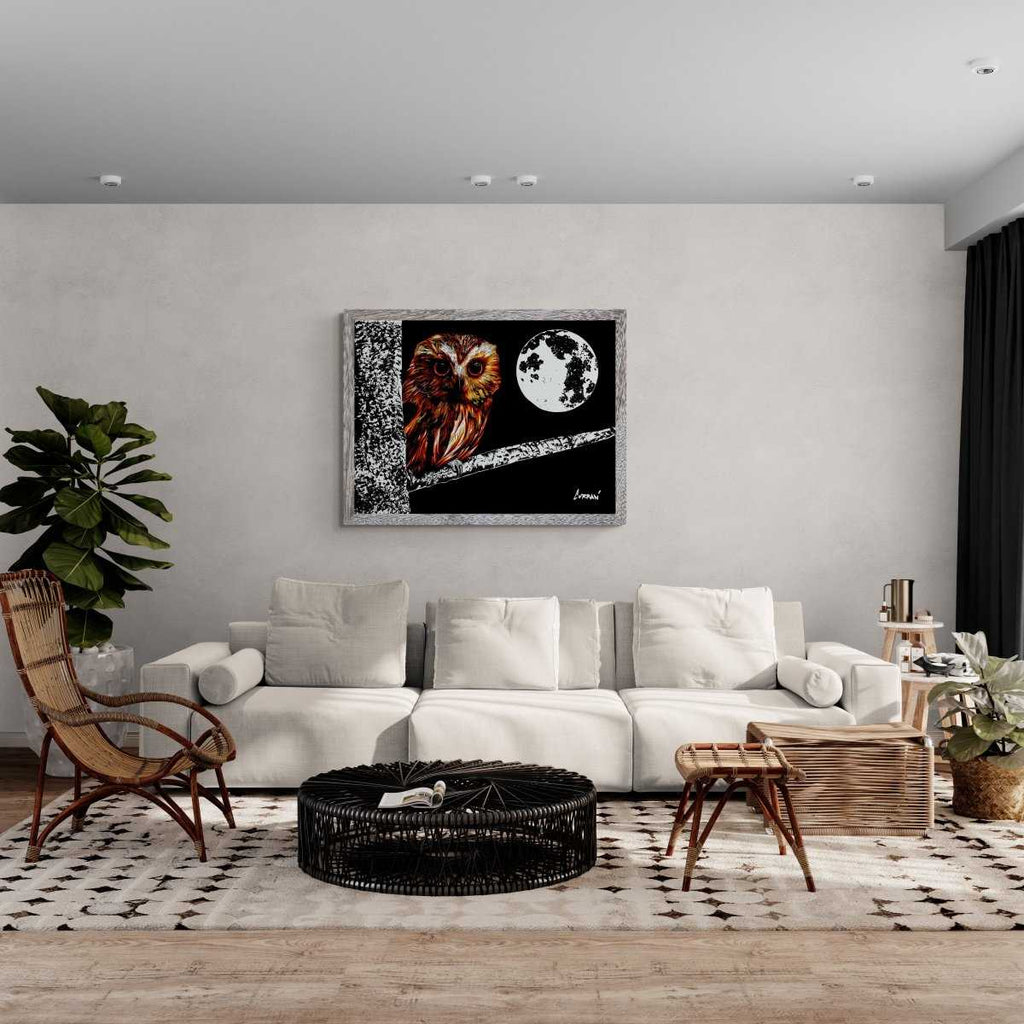 Owl 1 Digital Download - Curran Artworks